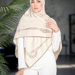 روسری ابریشم ژاکارد هرمس 30133