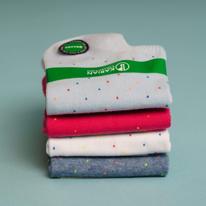 جوراب مچی خالخالی کاریان رنگ