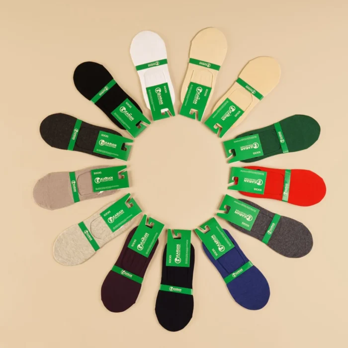 جوراب کالج کاریان رنگبندی