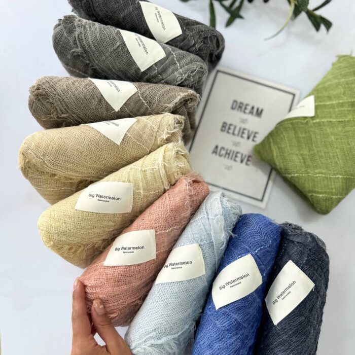 شال لینن کنفی ۴ طرف ریشه 20641