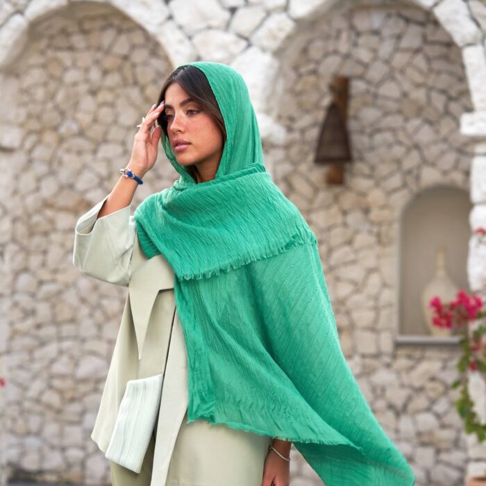 شال نخی ساده 20643