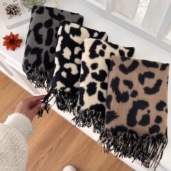 شال موهر پلنگی N 20648